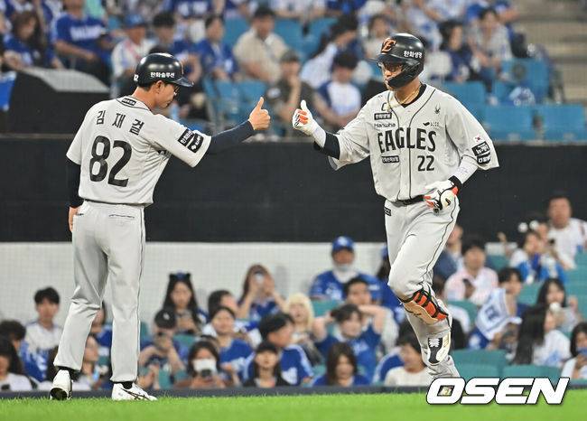 '4G 5홈런 몰아치기' 박병호 또 넘겼다, 푹 쉬고 돌아온 후라도 7이닝 1실점…삼성 3연패 탈출, 한화 4실책 자멸 [대구 리뷰]