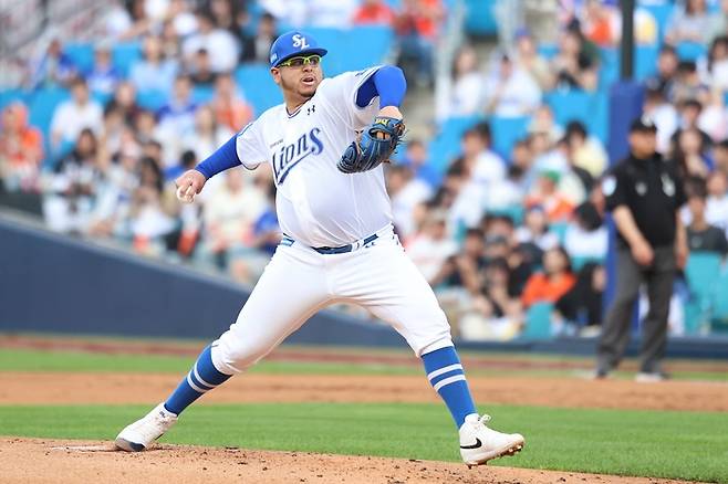 삼성 라이온즈, 한화에 7:2 승리…박병호 4경기 연속 홈런, 후라도 호투