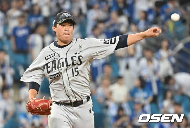 아무리 지는 경기라고 해도…이렇게 깔끔할 수가, 한화 1R 투수 유망주 또 있다 '8⅓이닝 무실점'