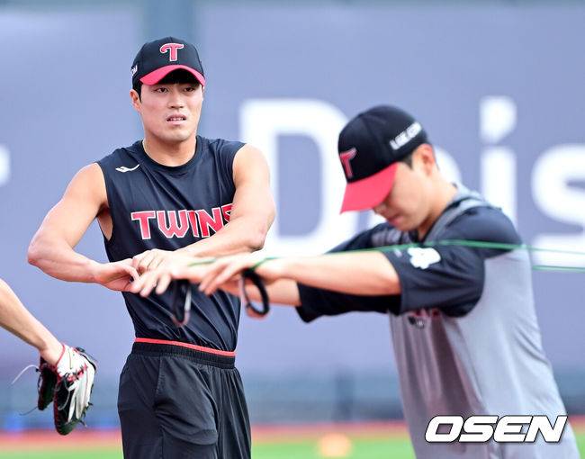 ‘트레이드’ 천성호 LG 데뷔전 성사! 친정 상대 7번-1루수 선발 출격…임준형도 불펜 대기 [오!쎈 수원]
