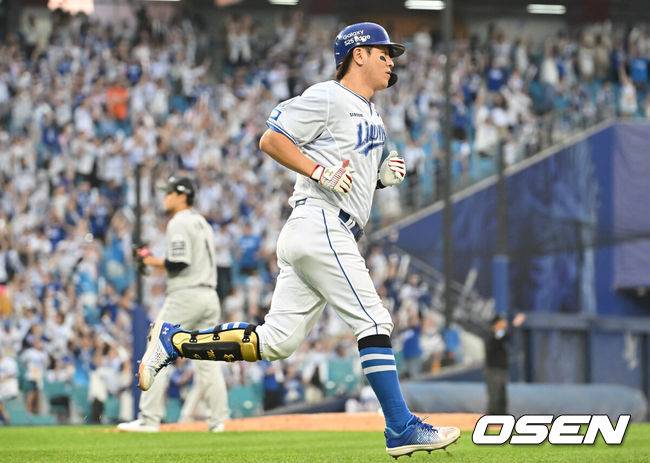 '158km' 삼성 킬러 문동주, 대구서 또 웃었다…한화 1위 질주, 리베라토 맹활약 [대구 리뷰]