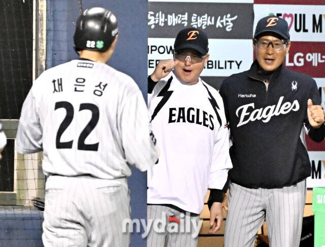 '158km 미쳤다' 문동주 6승 →6700만원 외인 멀티히트, 한화 지지 않는다… 김경문