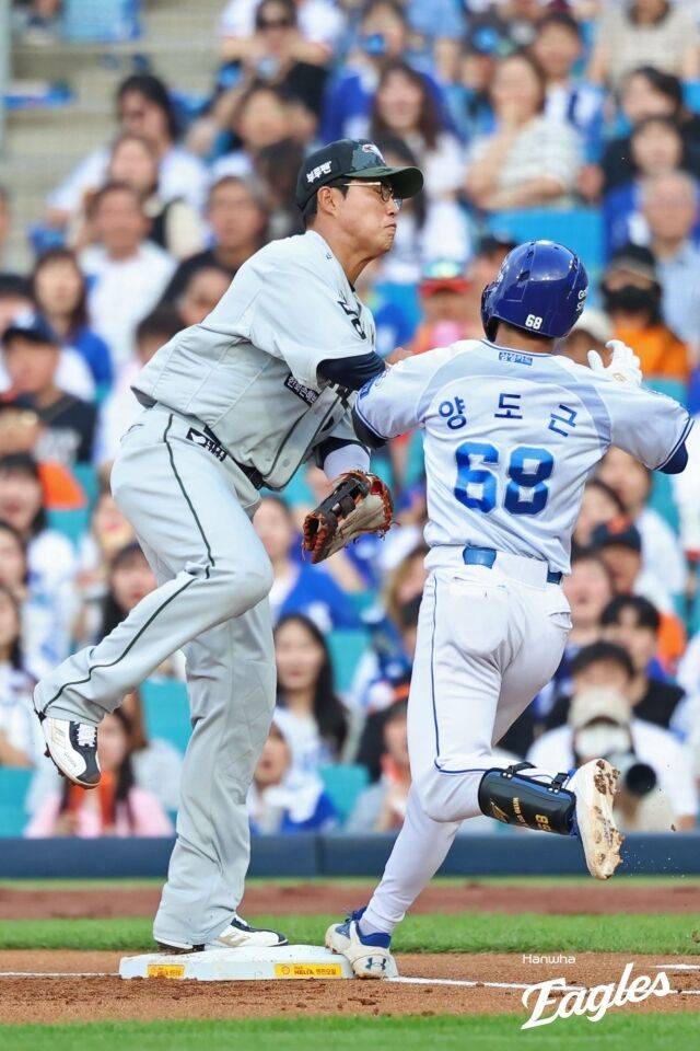 '양도근과 충돌→가슴 통증→교체' 채은성 선발 제외, 안치홍→최인호 지명타자…78억 FA 70일 만에 2승 도전 [MD인천]