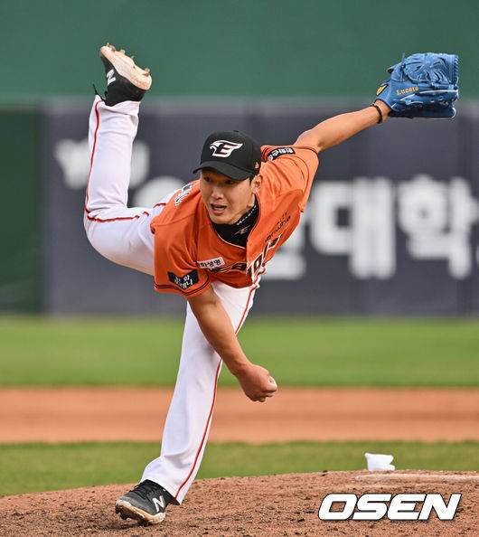 2군서 잘 쉬었네, 한화 5억팔 KKK '151km' 강속구 되찾았다…돌아온 낭만 투수도 '149km'