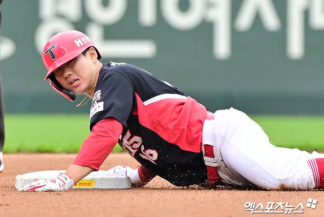 함평에서 이우성 칼 갈고 있는데…'예비 FA' 보살왕 후보 4G 연속 무안타, 단기 타격 기복 어쩌나 [잠실 현장]