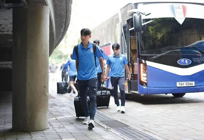 韓 축구 대환호!
