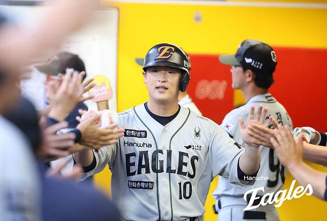 한화 대체 외인, '5G 4할타' 미쳤다!…김경문 감독도 반색