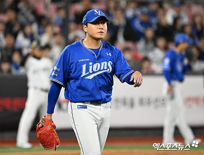 '연패 탈출' 간절한 삼성, '초강수' 뒀다…선발 이승현 1⅓이닝 3실점→'퀵 후크' [고척 라이브]
