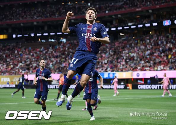 ‘이강인 대 메시 전격성사’ 천하의 메시도 전반 4실점에 속수무책, PSG 4-0 대승…클럽월드컵 8강행