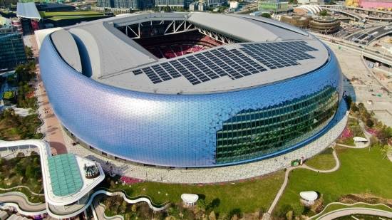 손흥민 '돔구장' 뛸까…'우주선급' 동아시아 최고의 축구장 등장→최대 5만명 수용