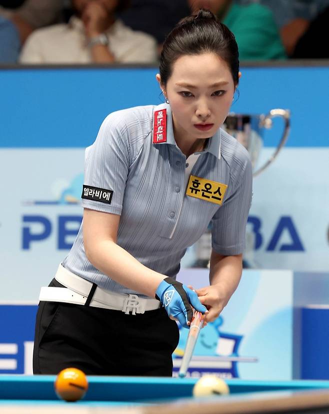 차유람 이변! 박은경에 덜미 잡혀 64강 조기 탈락...김가영-스롱-옌니는 32강 안착