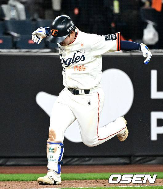 '0.27점 차이' 최형우에게 아깝게 역전당했는데…한화 최고 타자, 감독 추천으로 이룬 첫 올스타
