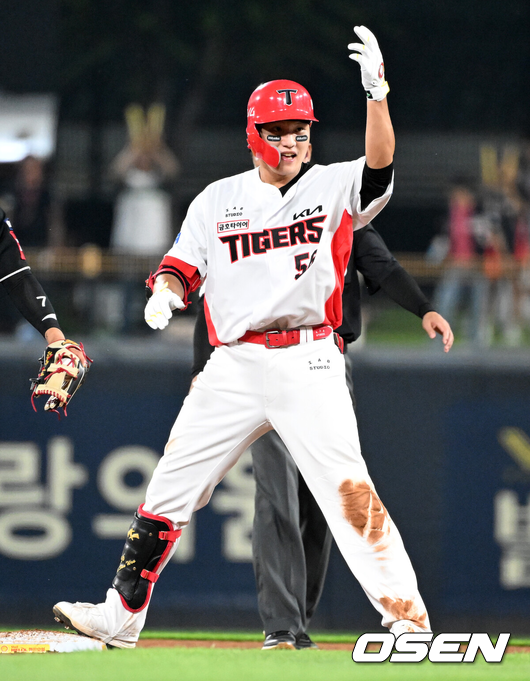 KIA 파죽지세, 오선우 동점타+고종욱 역전타, 불펜 철벽투...SSG 3-2 꺾고 3연승 [광주 리뷰]