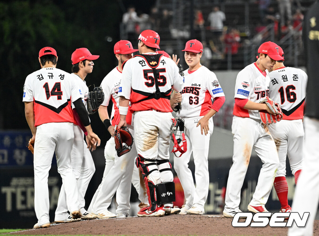 KIA 파죽지세, 오선우 동점타+고종욱 역전타, 불펜 철벽투...SSG 3-2 꺾고 3연승 [광주 리뷰]