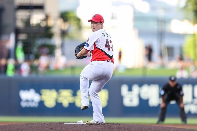 네일 공백 완벽하게 메웠다…‘대체선발’ 김건국의 맹활약, KIA 7월 시작부터 기분 좋은 출발 [SD 광주 스타]