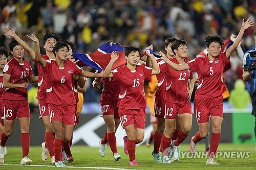 골골골골골골골골골골! 北 축구, '골폭탄 위력' 뽐냈다…여자 아시안컵 예선 타지키스탄 10-0 대파→전반에만 8골 쏟아부었다