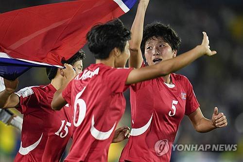 '세계 챔피언' 북한, 전반에만 8골 무섭네…아시안컵 예선 타지키스탄 원정 10-0 대승 '女 축구 기세등등'
