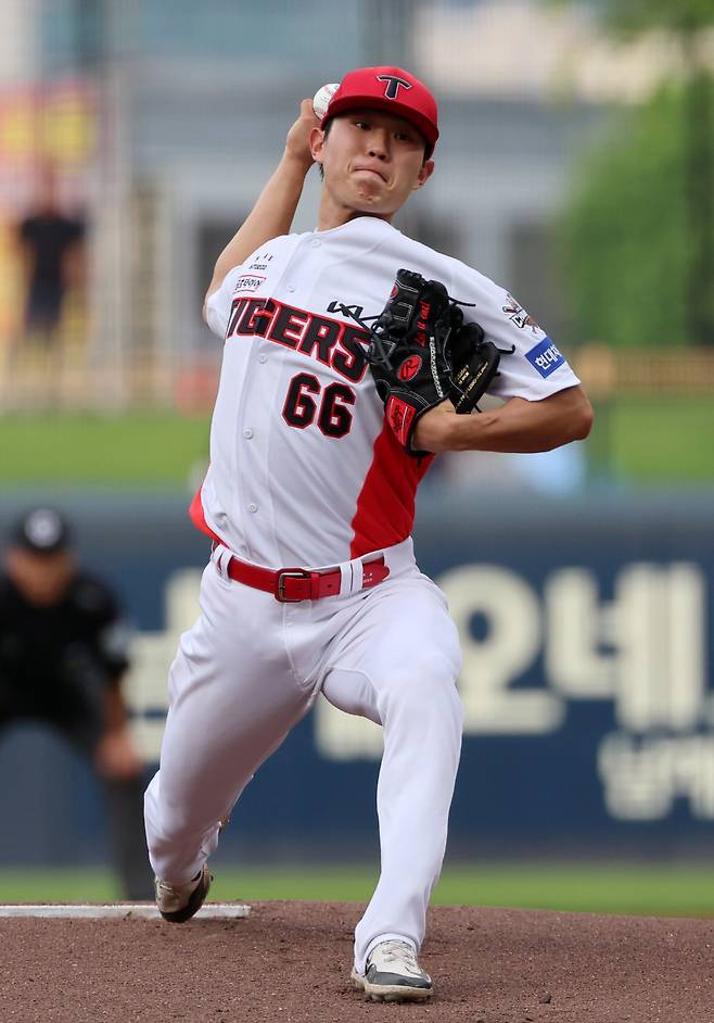 '악몽의 데뷔전' 볼넷-볼넷-볼넷-볼넷-볼넷…2군 ERA 8.94 KIA 신예, 반전은 없었다