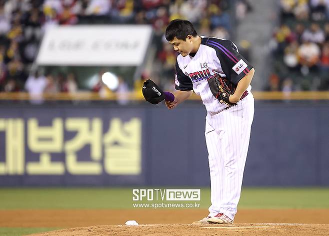 '150km 회복' LG 52억 전액보장 필승카드 드디어 몸값하나…사령탑은 실점해도