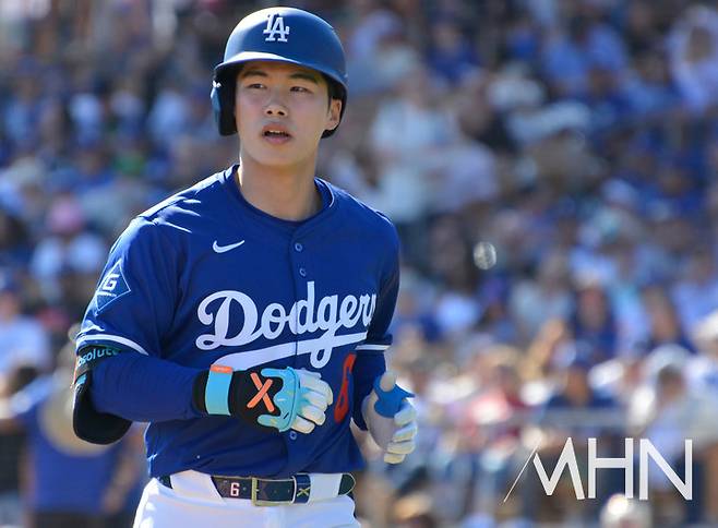 김혜성, 다저스 9회말 역전승 밥상 제대로 차렸다…CWS 상대로 3타수 1안타 1볼넷 활약