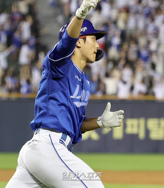 '이런 경기가 다 있습니다' 9회 이재현 역전 만루포, 삼성 6-4 역전승 [IS 잠실]