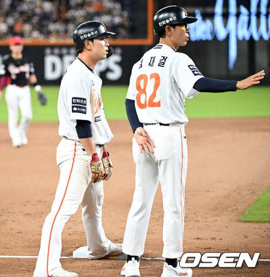 ‘프로 품격 상실’ 황당 견제사 유로결, 결국 1위 한화 플랜서 제외…휴식기 첫날 2군행 칼바람 맞다