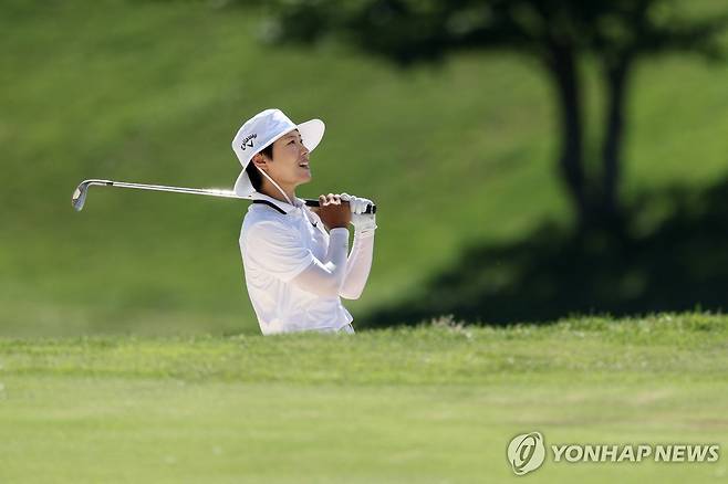 이소미, LPGA 에비앙 챔피언십 2R 선두…첫 메이저 우승 도전