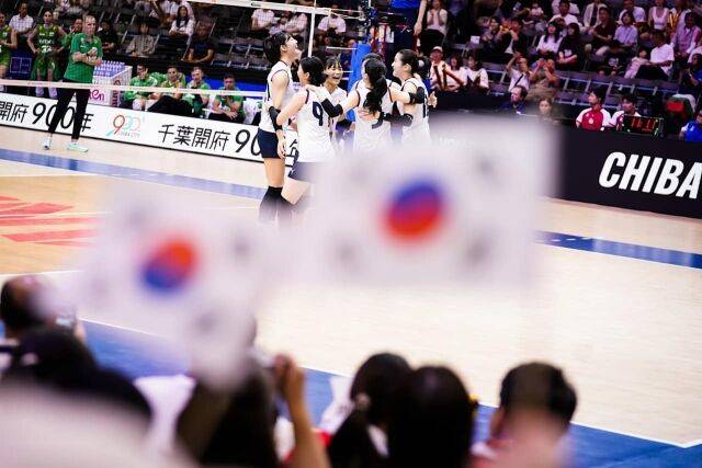 ‘문지윤-정윤주 교체카드 적중했지만...’ 한국, 불가리아에 2-3 패배...VNL 꼴찌 탈출은 성공