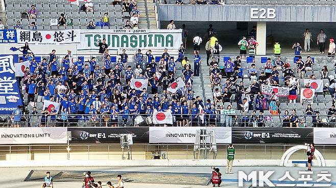 홍콩전과 완전히 다른 ‘4군 내세운’ 일본, 중국에 2-0 완승···‘호소야·모치즈키 연속골’···‘관중 수 1,661명 기록’ [MK용인]