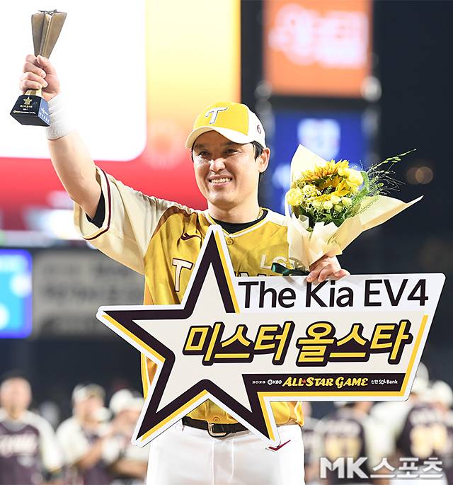 ‘3안타 1홈런 3타점으로 미스터 올스타 등극!’ 가장 빛난 별은 LG 박동원이었다!…베스트 퍼포먼스상은 롯데 전민재 [MK올스타전]