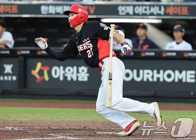 타격폼 바꾸고 생애 첫 올스타까지…KIA 김호령
