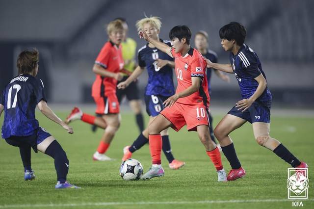 [BE.현장] '정다빈 극적 동점골' 대한민국, 일본과 1-1 무승부... 동아시안컵 2연무로 최종 대만전서 우승 향방