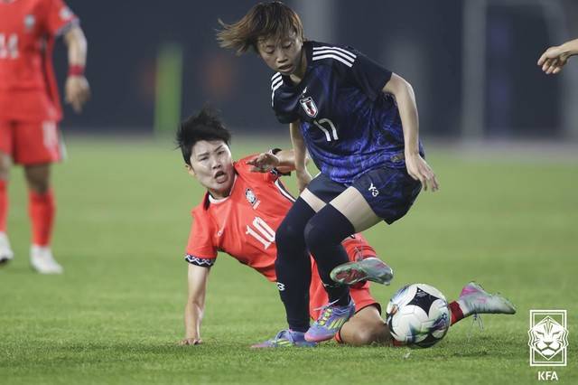 [BE.현장] '정다빈 극적 동점골' 대한민국, 일본과 1-1 무승부... 동아시안컵 2연무로 최종 대만전서 우승 향방