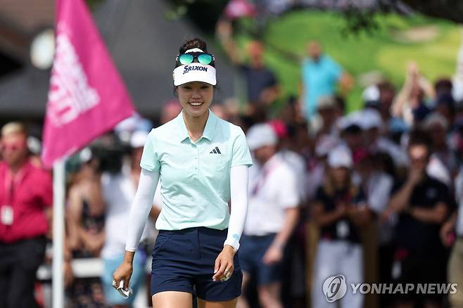 '18번 홀의 기적' 그레이스 김, 에비앙 챔피언십서 메이저 우승