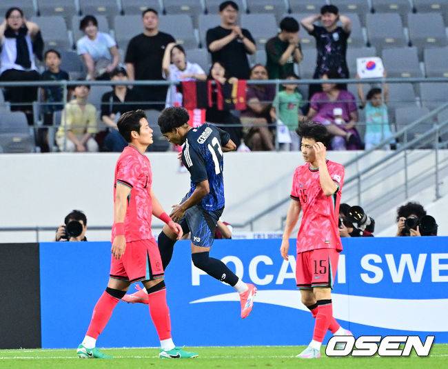감독님 한국이 졌는대요?…홍명보 감독 “우리 선수들이 더 잘했다!, 일본 위협적이지 않아” [오!쎈 용인]