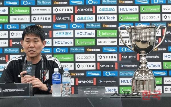 '홍명보호 꺾고 우승' 모리야스 日 감독