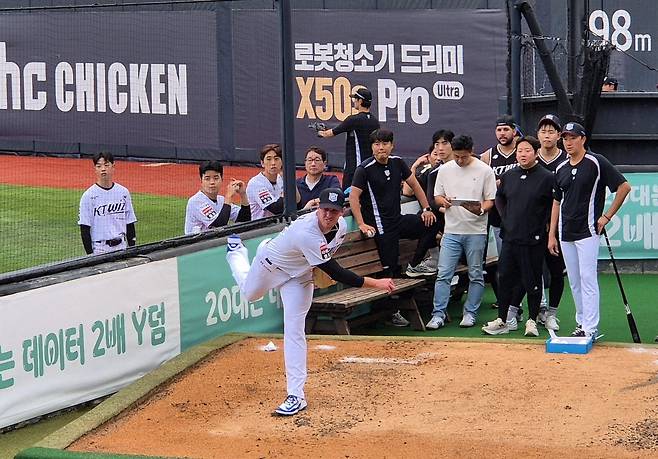 '류현진 전 동료' kt 패트릭, 한화전부터 출격…