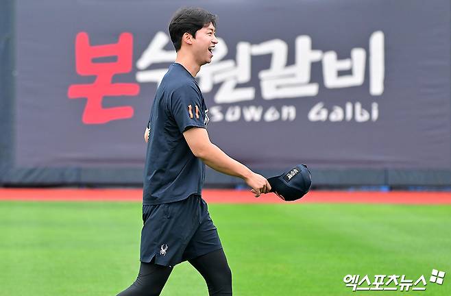 엄상백, 결국 '선발→불펜' 보직 변경