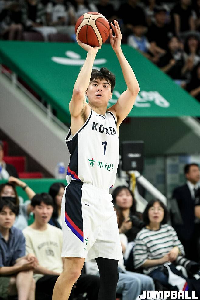 ‘이현중·여준석 또 날았다!’ 한국, 굿윈·해리스 결장한 카타르에 19점 차 완승