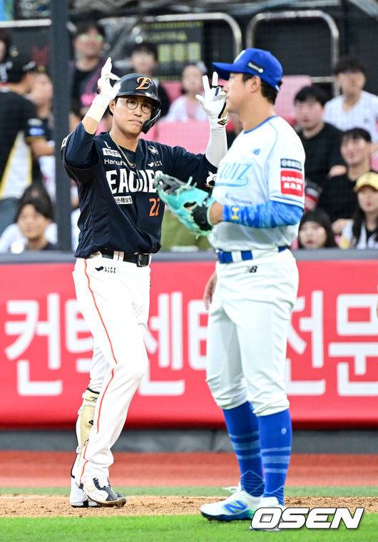 ‘진짜 우승 적기인가’ 한화 10승 좌완마저 격파! KT 잡고 7연승 선두 독주…폰세 12연승+채은성 쐐기포 쾅 [수원 리뷰]