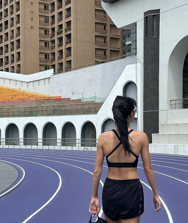 회복 후 대만 향한 '육상 카리나' 김민지...