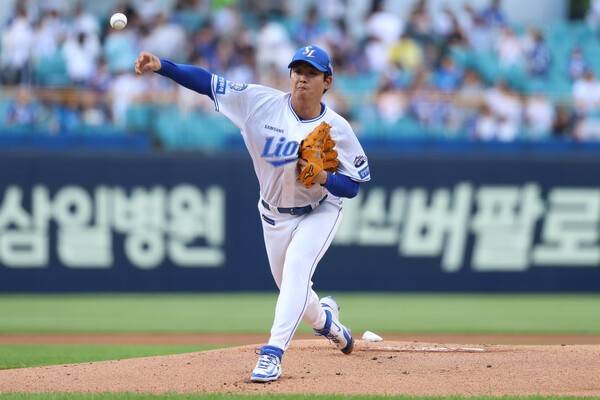 7년 전 '차기 에이스' 기대주, 위기의 삼성 구할 수 있을까…'8이닝 노히터' 좌완 잃은 사자 군단, 양창섭으로 공백 메운다