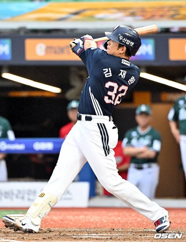 '폰세 대항마 울렸다' SSG 격파한 두산 트리플 대포, 콜어빈 5이닝 무실점 '7승 달성' [인천 현장리뷰]