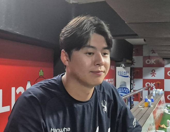 강우콜드 승리에도 웃지 않은 노시환