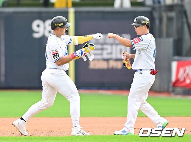 1위 한화 하늘까지 돕는다! ‘노시환 결승홈런’ 한화, KT에 6회 행운의 강우콜드 승리…8연승 선두 독주 [수원 리뷰]