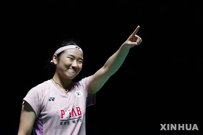 배드민턴 안세영, 세계 2위 왕즈이 누르고 일본오픈 우승…시즌 6승