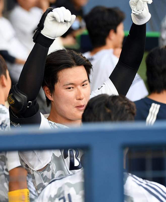 와 '179.5㎞' 괴물이 나타났다! KBO 지각변동 일어나나, 홈런 치고도 수해 이재민부터 챙기다니 '마음씨도 완벽하네'
