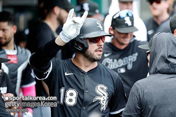 '대박!' 前 한화 외국인 타자가 MLB 팀 내 1위라고? '최하위' 화이트삭스 타선, 터크먼 홀로 빛나는 중