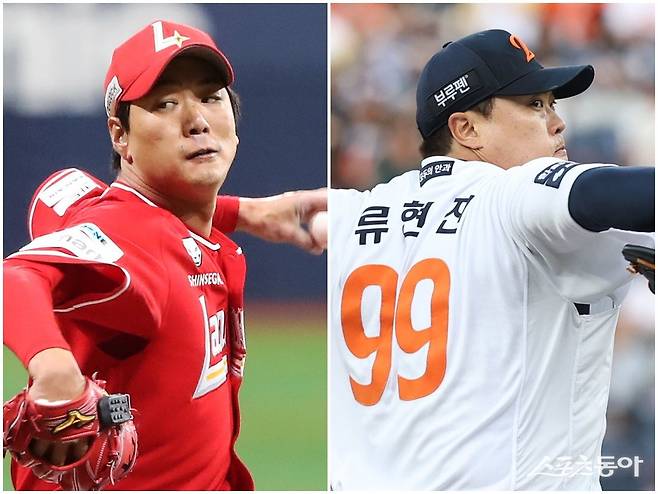‘하늘에 달렸다’ 프로야구 최초 빅매치 성사…김광현과 대결 앞둔 류현진 “지켜보시죠”