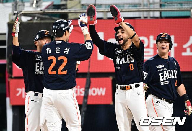 KBO 역사에 단 한 번뿐이었는데…한화가 도전한다, 무려 40년 만에 한 시즌 10연승 두 번 하나